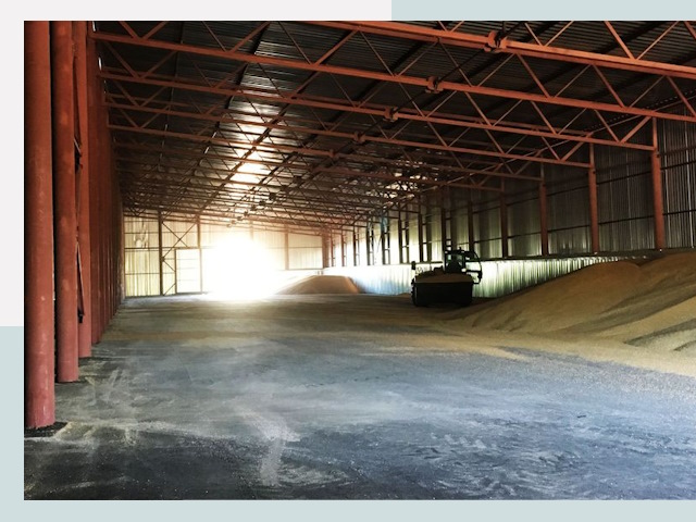 Строительство зернохранилищ в Лиски