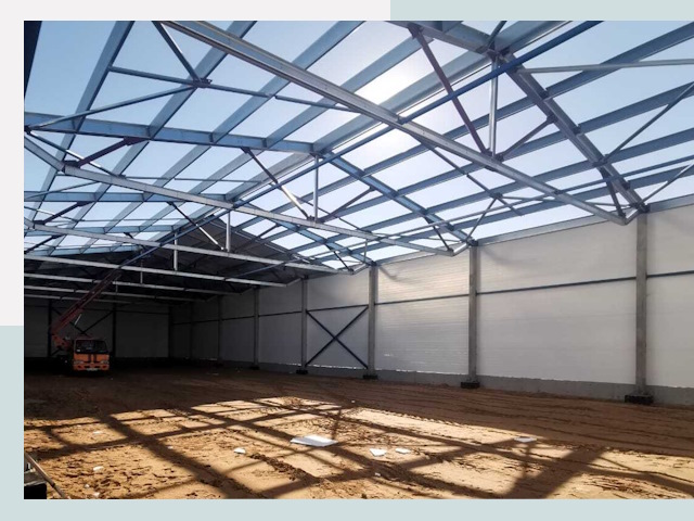 Строительство сенохранилищ в Лиски