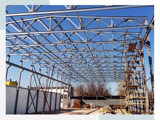 Строительство цехов в Лиски от 656 руб. под ключ