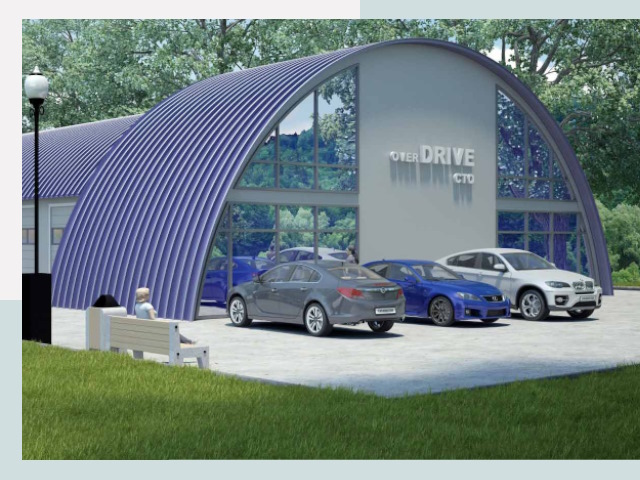 Монтаж ангаров и металлоконструкций от 656 руб.