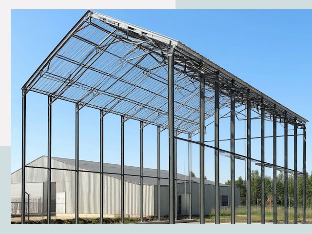 Прямо стенные ангары от СтальСтрой-Лск по цене 656 руб.