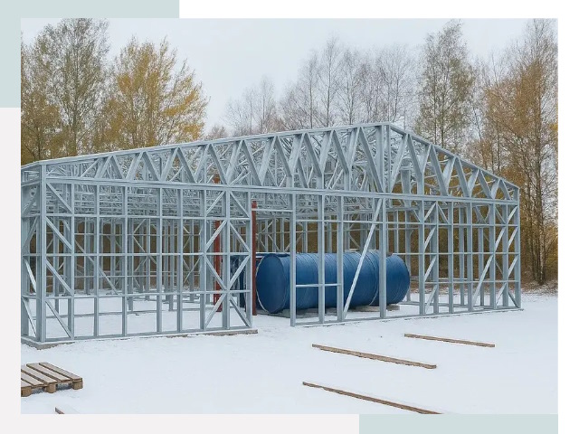 Металлические ангары в Лиски