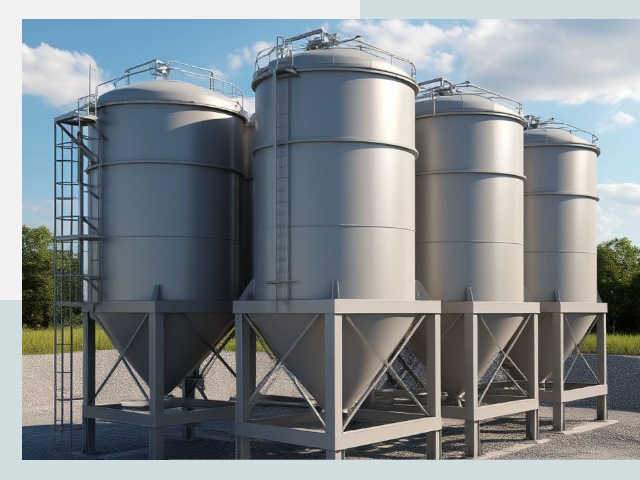 Металлические силосы от СтальСтрой-Лск по цене 656 руб.