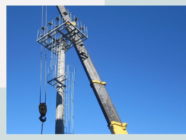 Монтаж осветительных мачт в Лиски от 656 руб.