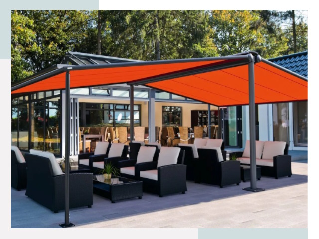 Навесы для кафе и ресторанов в Лиски