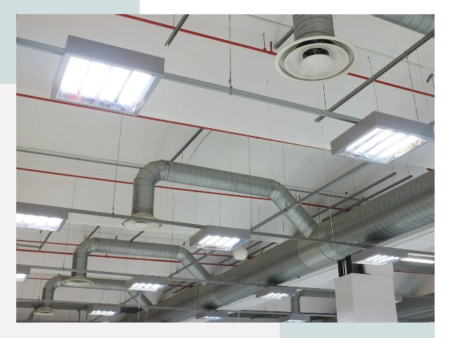 Вентиляция ангаров в Лиски