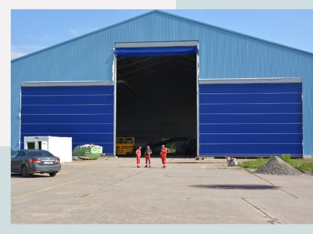 Ангарные ворота в Лиски от СтальСтрой-Лск по цене 656 руб.