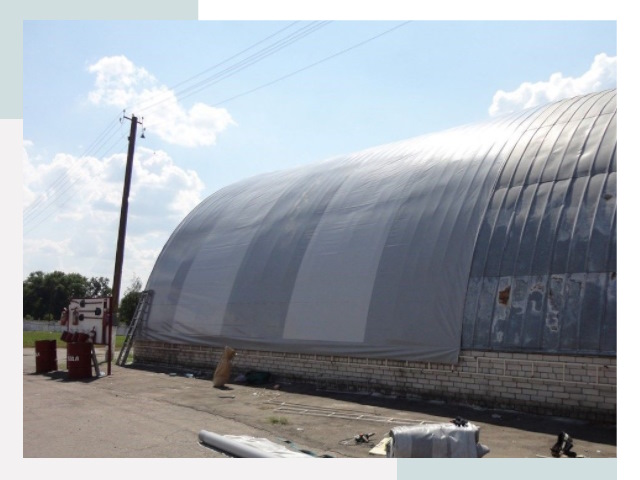 Ремонт ангаров в Лиски