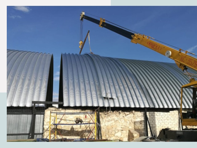 Реконструкция ангаров в Лиски от 656 руб.