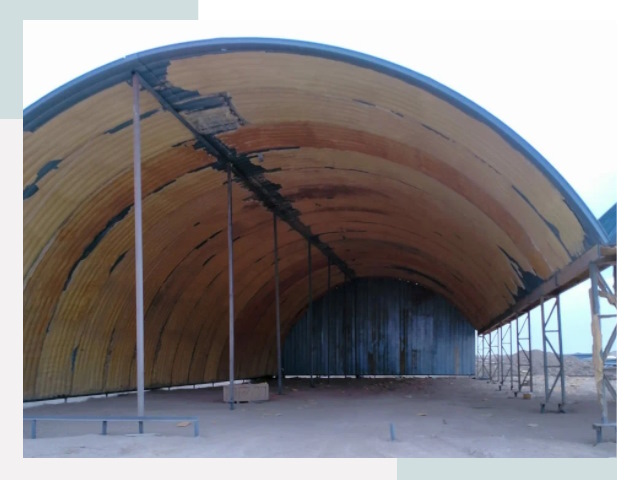 Реконструкция ангаров в Лиски