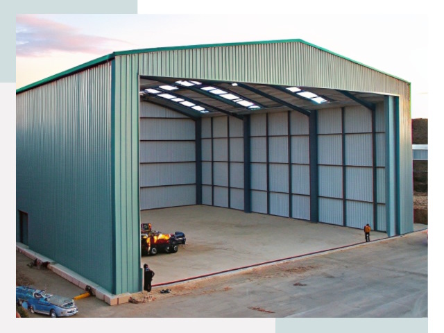 Строительство ангаров в Лиски